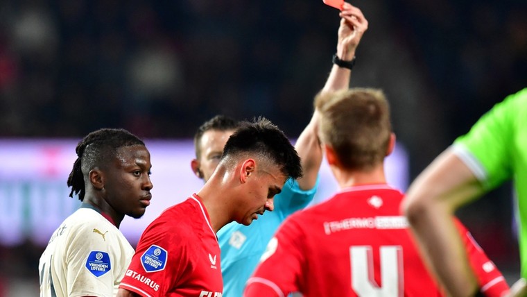 Twente accepteert schikkingsvoorstel Hilgers na rode kaart tegen PSV