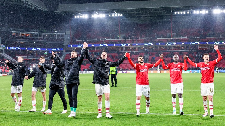 Scenario's: PSV kan zich al plaatsen voor de volgende Champions League-ronde