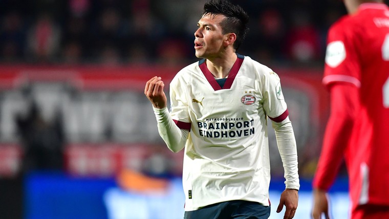 Dubbele domper: Lozano mist Arsenal, zorgen voor Feyenoord