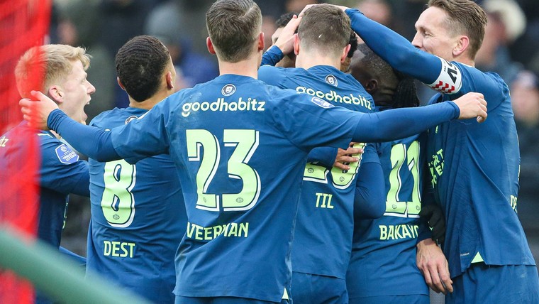 Winterkampioen PSV heeft record in zicht na overmeesteren Feyenoord