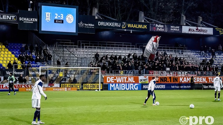 Ajax houdt voorsprong vast en klimt naar plaats zes in Eredivisie