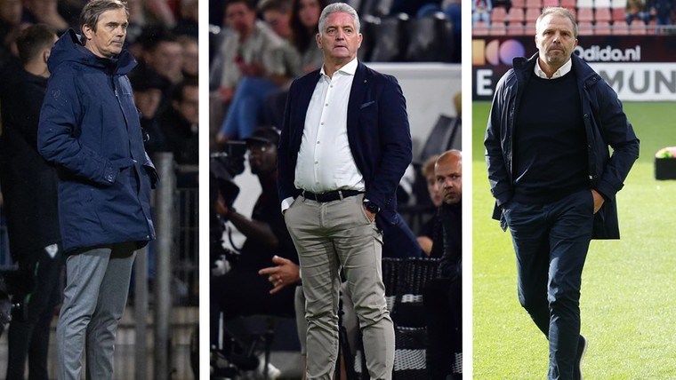 Geen topcompetitie versleet dit seizoen meer hoofdtrainers dan de Eredivisie