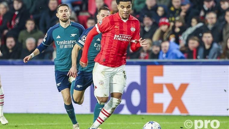 PSV op Rapport: uitblinkers spelen tegen Arsenal op het middenveld