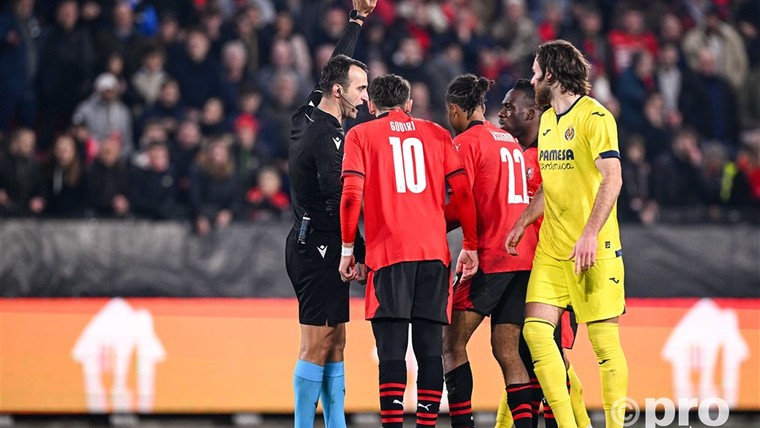 Verbazing bij Rennes: goal afgekeurd vanwege onbekende regel