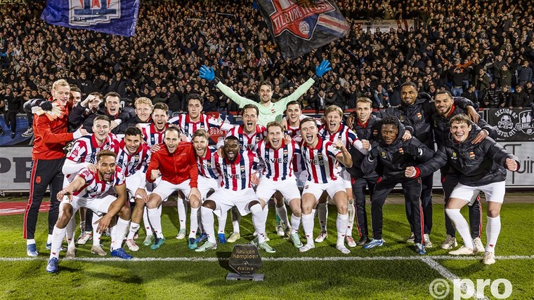 Periodekampioen Willem II acht punten los: 'We hebben nog niks'