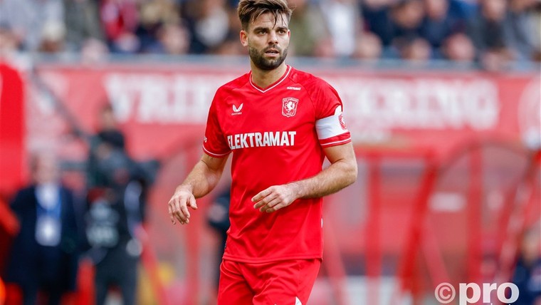 FC Twente gaat langer door met zijn aanvoerder