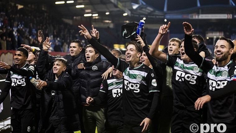 FC Groningen tankt zelfvertrouwen in Tilburg: 'Echt een goed teken'