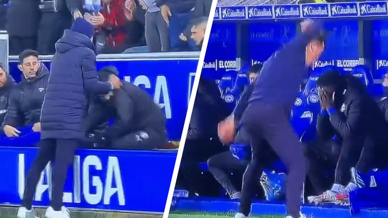 Meltdown in La Liga: trainer Alavés ontploft van woede na late Real-goal