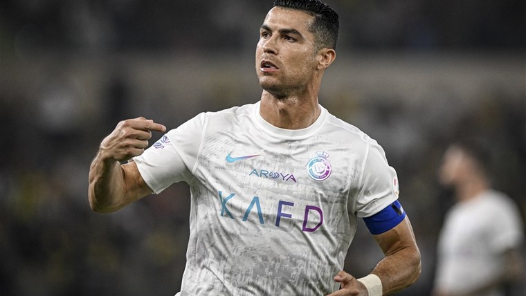 Cristiano Ronaldo (38) met 54 doelpunten de topscorer van 2023