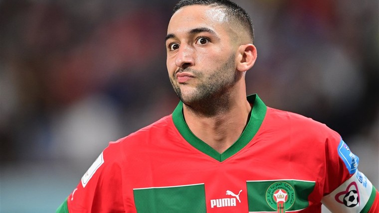 Marokko en Ziyech beleven frustrerende middag op Afrika Cup