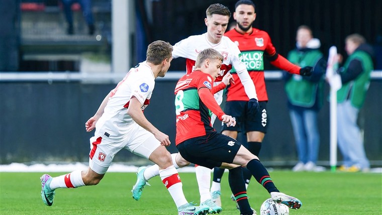 NEC domineert Elftal van de Week met vier spelers na zege op Twente