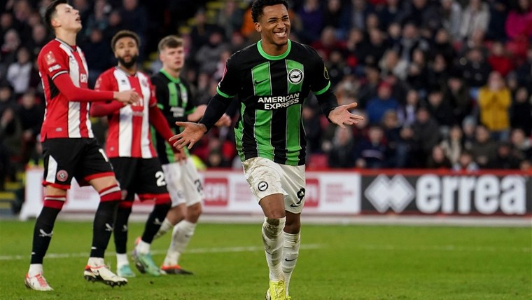João Pedro helpt Brighton verder in FA Cup na goal Hamer, Krul klopt Everton