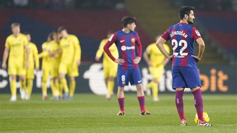 Barça incasseert in spektakelstuk enorme dreun tegen Villarreal