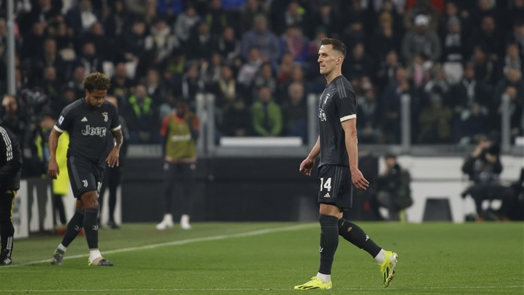 Rode kaart Milik nekt Juventus: degradatiekandidaat pakt punt in Turijn