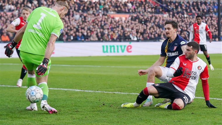 Misser Giménez komt Feyenoord duur te staan tegen taai FC Twente
