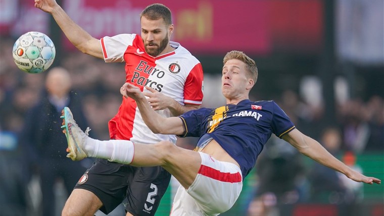 Gebrek aan creativiteit breekt Feyenoord op: 'Hij verzoop een beetje in die rol'
