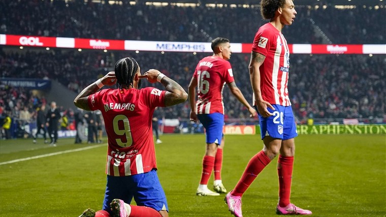 Memphis maakt zich onmisbaar bij Atlético: 'Ik ben erg blij voor hem'