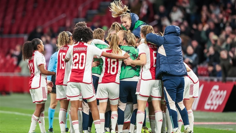 Ajax Vrouwen in kwartfinale Champions League tegen Chelsea 