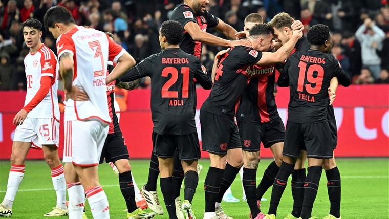 Leverkusen deelt dreun uit aan Bayern en ligt op koers voor historische titel