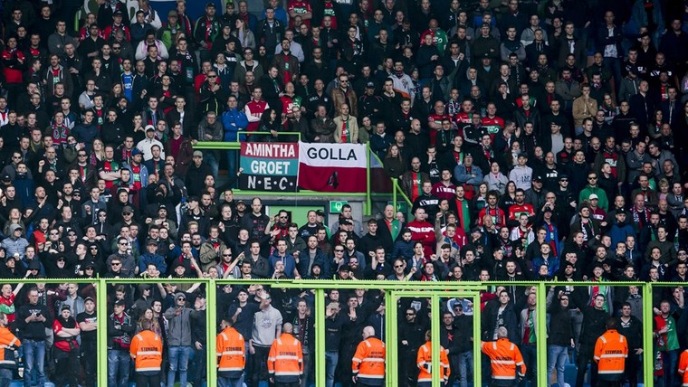 NEC-fans welkom bij Gelderse derby tegen Vitesse