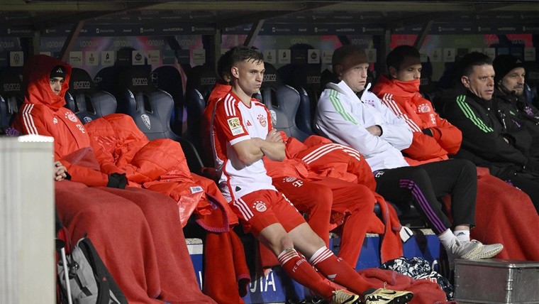 'Emoties lopen hoog op bij Bayern: aanvaring Kimmich met assistent-trainer'