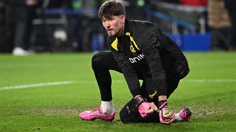 Eerste keeper Dortmund haakt in warming-up af voor clash met PSV