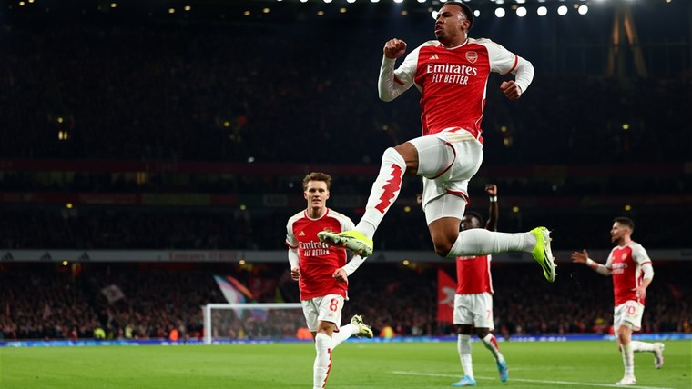 Arsenal spoelt CL-kater overtuigend weg, mede door eigen goal Botman