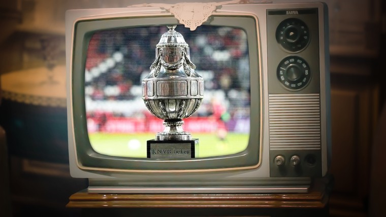 Voetbal op tv: hier kijk je naar de eerste halve finale van de KNVB-beker