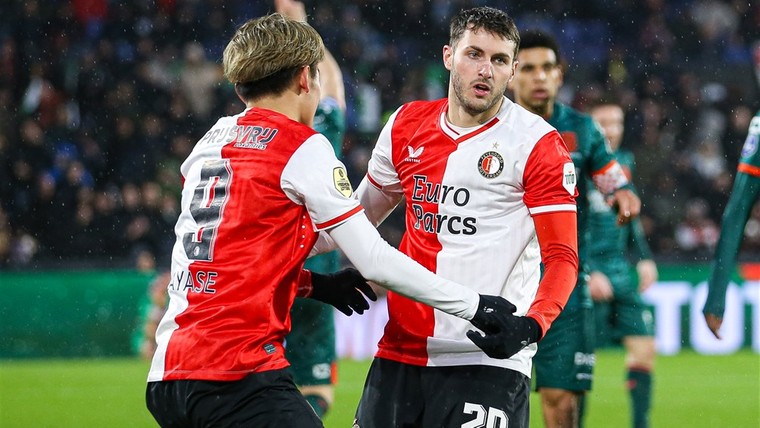 Giménez versus Ueda: raadsels in de spits bij Feyenoord