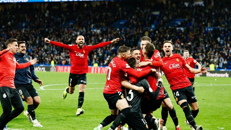 Real Mallorca stunt met bereiken Spaanse bekerfinale: 'Zo trots op dit sprookje'