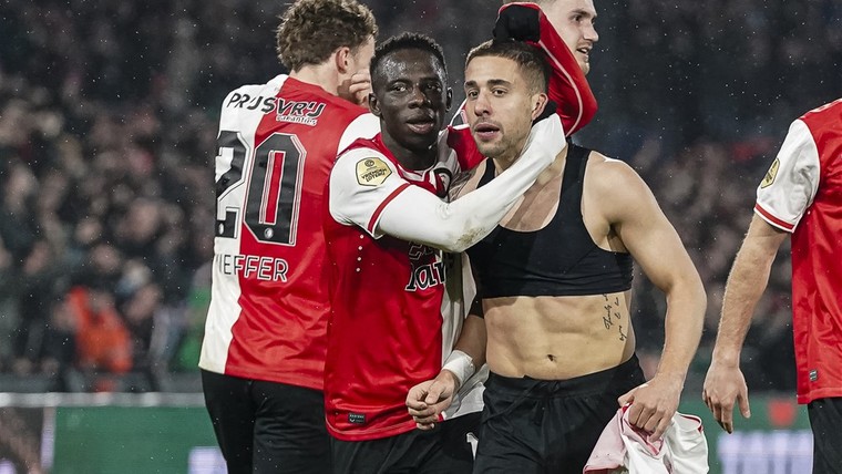 Supersub Lingr voorkomt blamage: Feyenoord moeizaam naar bekerfinale