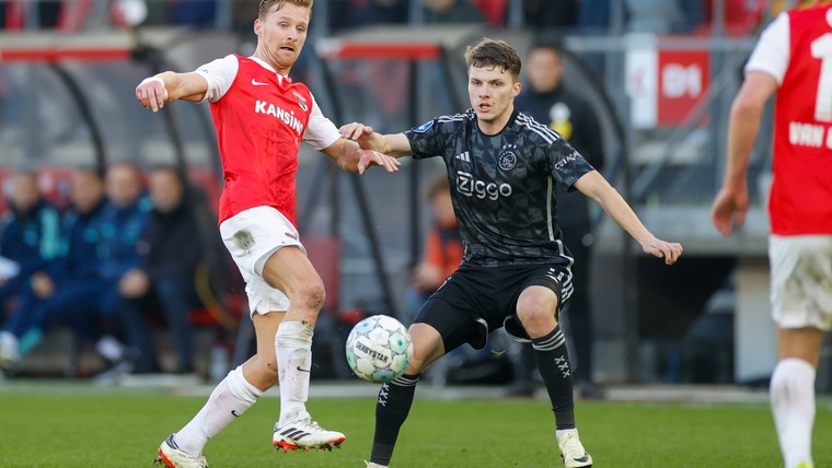 Gaaei er niet bij tegen FC Utrecht: 'Hij zat er mentaal helemaal doorheen'