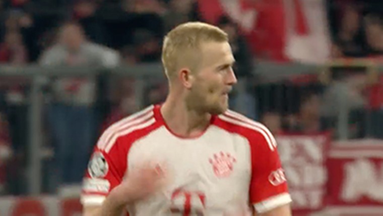 De Ligt steelt met volley de show bij tweede goal Bayern