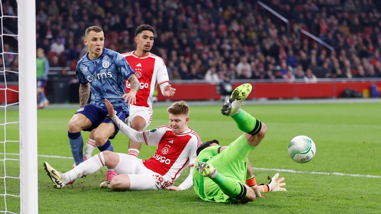 Ajax verzuimt verdienstelijk optreden tegen Aston Villa te belonen