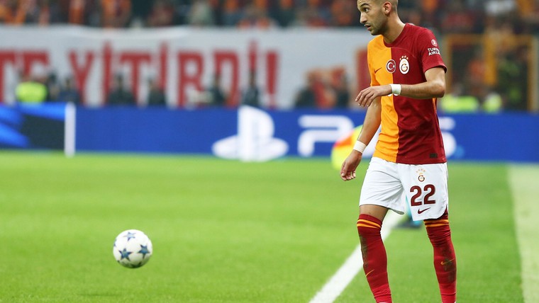 Ziyech maakt rentree tijdens galavoorstelling Galatasaray