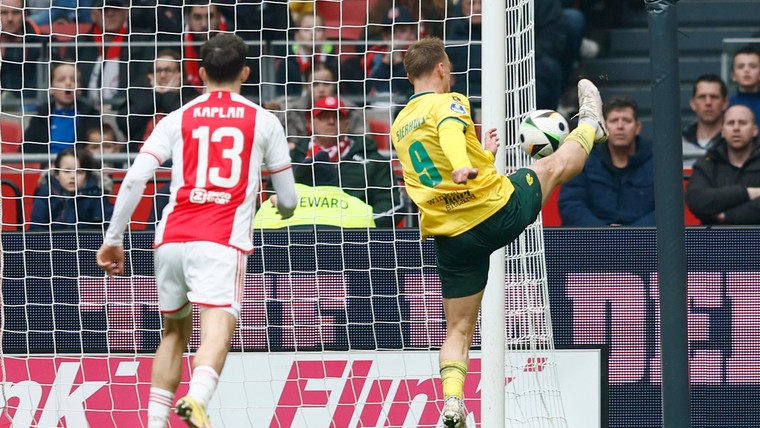 Scorende Sierhuis vindt gelijkspel tegen Ajax 'doodzonde'