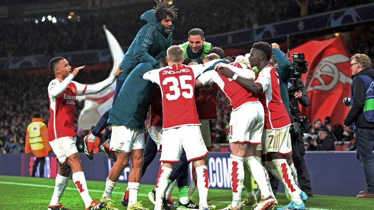 'Teamgeest' Arsenal geprezen: 'Met veel vertrouwen naar hol van de leeuw'
