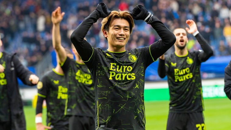 Slot geeft Feyenoord-fans opdracht mee na winnende goal Ueda