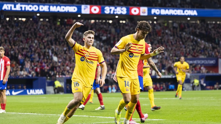Pikante hoofdrol voor João Felix bij riante zege Barça op Atlético
