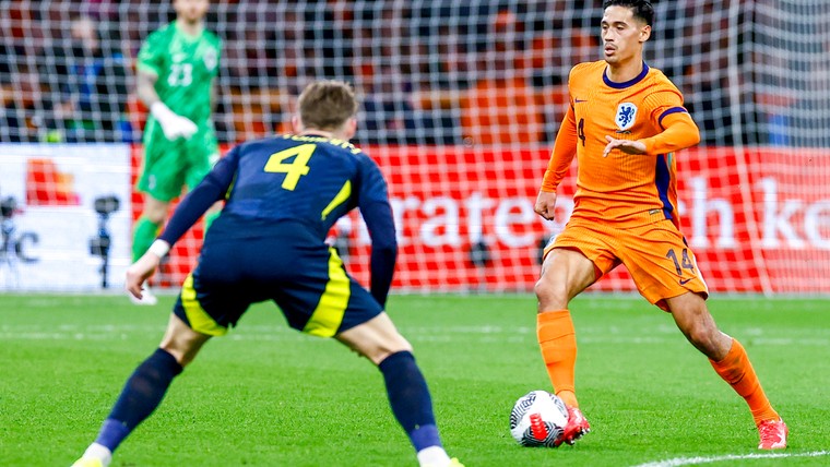 Reijnders maakt eerste Oranje-goal: een knal om nooit te vergeten