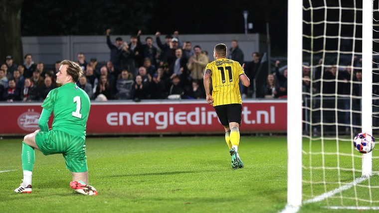 Roda JC komt met de schrik vrij en verdrijft FC Groningen van tweede plaats