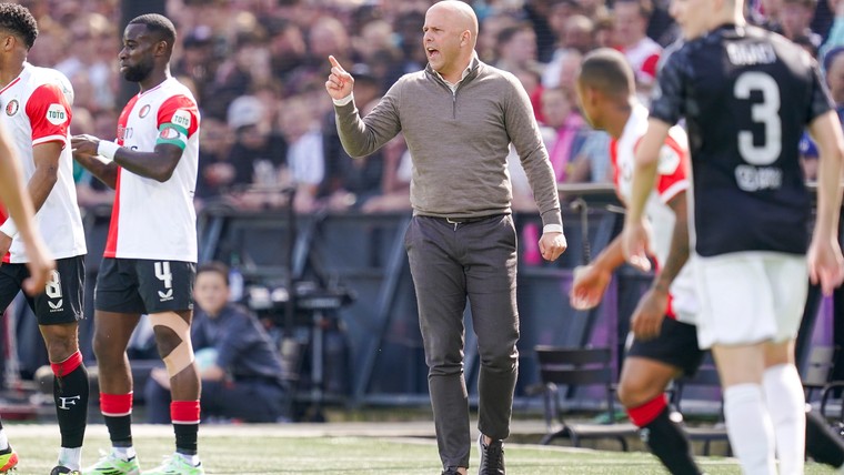 Slot trots op bewijsdrang Feyenoord: 'Deze komt niet uit de lucht vallen'
