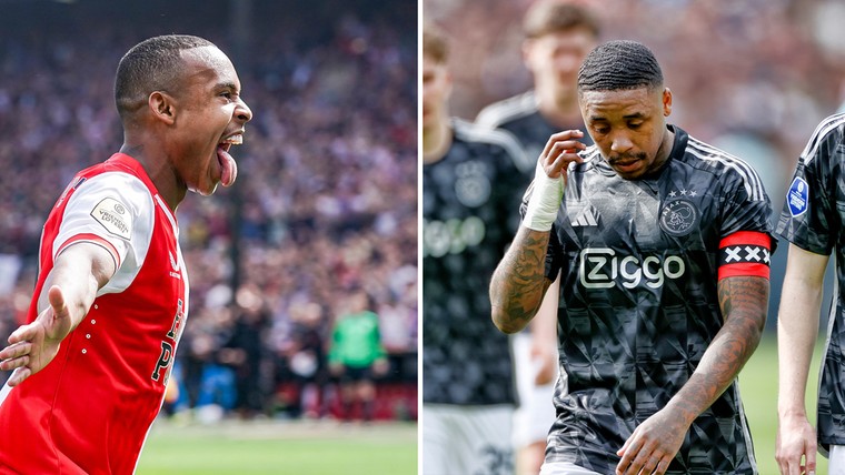 Fout na fout: Ajax krijgt historisch pak slaag van Feyenoord