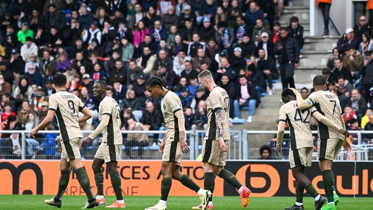 PSG doet zijn taak in Lorient en hoopt nu op zelfde scenario als PSV