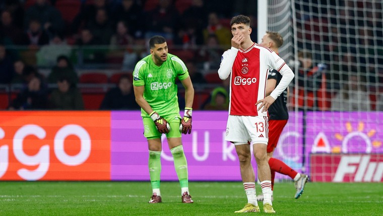 Dolend Ajax zet met late goal streep door historische avond Excelsior