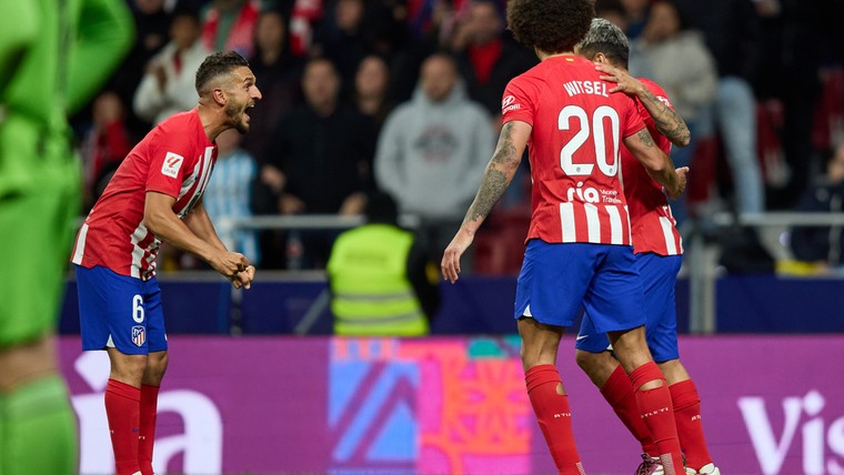 Cruciale zege Atlético op angstgegner Athletic in een door racisme ontsierd duel