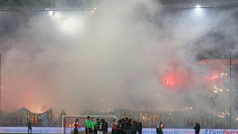 Afscheidswedstrijd Slot met minder Feyenoord-fans