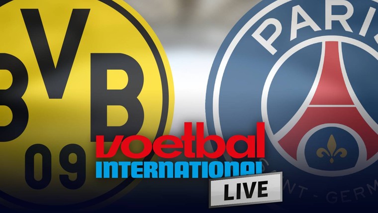 VI Live: Mbappé en Hakimi treffen binnen vijf seconden de Dortmund-palen