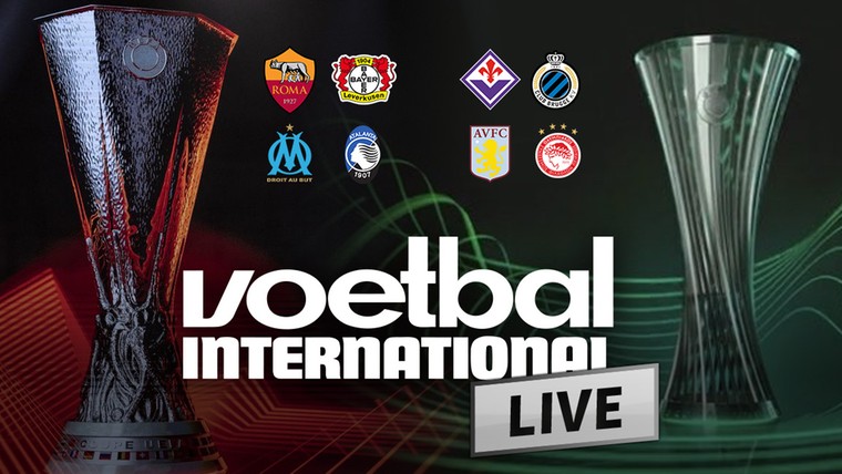VI Live: vier Nederlanders in actie in halve finale Europa League