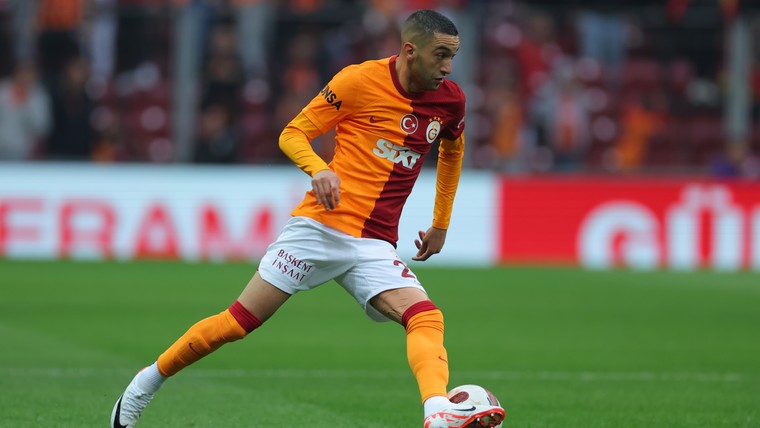 Ziyech leidt Galatasaray met twee goals richting kampioensfeest